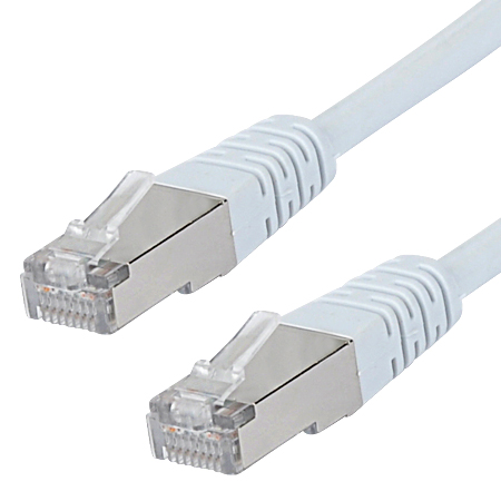 Kabelsatz für weiteren WLAN Accesspoint (1x 0,25m CAT6 weiß, 1x 1,00m CAT6 weiß)